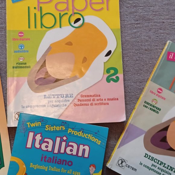 Set of 4 Italian books - Picture 2 of 5
